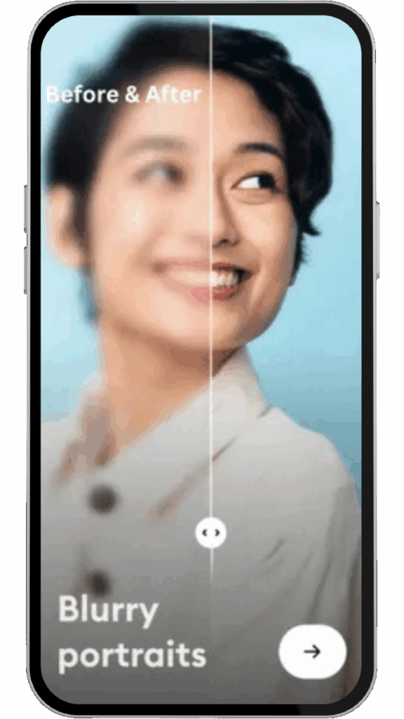 Remini Mod APK 2026 V3.9.5 Premium Unlocked Pro Download 9 Enhance unblur feature image