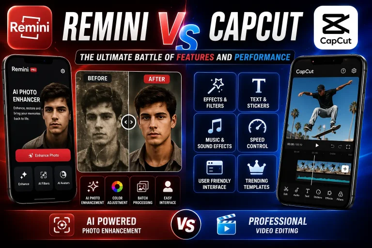 Remini Vs CapCut