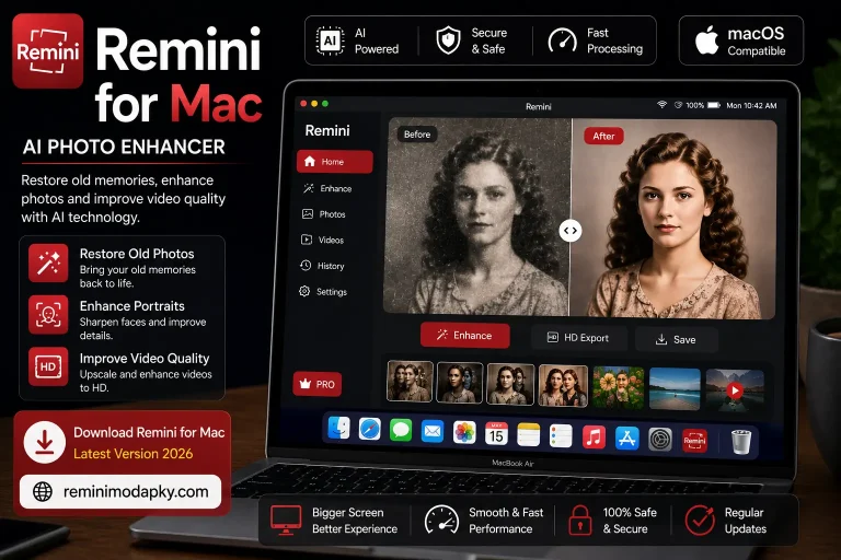 Remini Feature For Mac OS